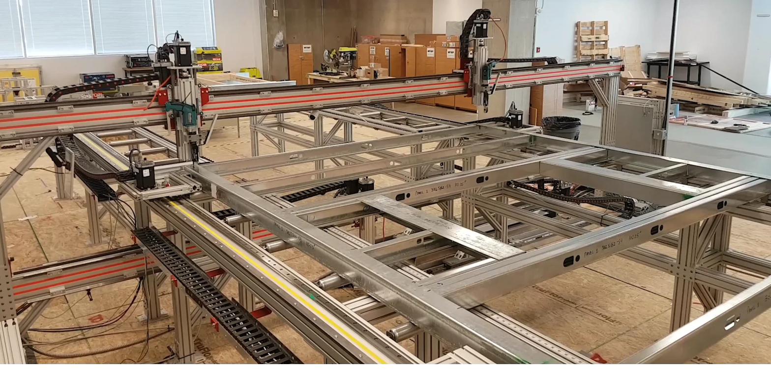 BISON Steel Framing Machine